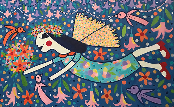 On the Wings of Happiness